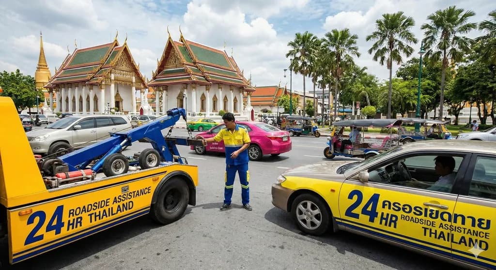 How to Get Roadside Assistance in Thailand