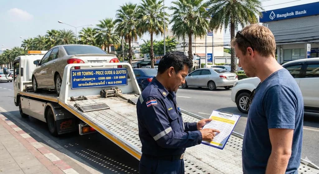 How Much Does Towing Cost in Thailand? Price Guide