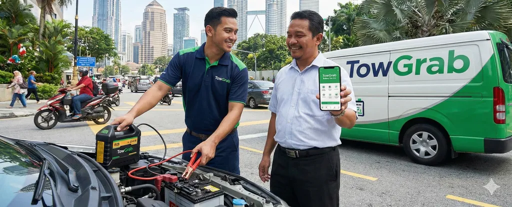 24/7 Car Battery Replacement and Jump Start Service Thailand