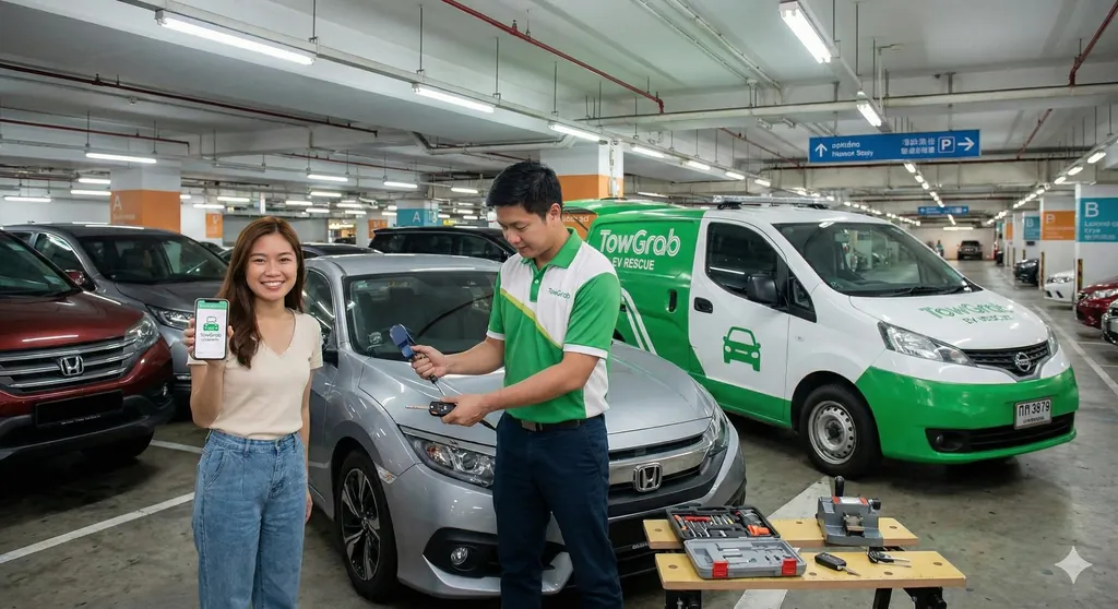 Car Lockout Service Thailand - 24/7 Emergency Locksmith